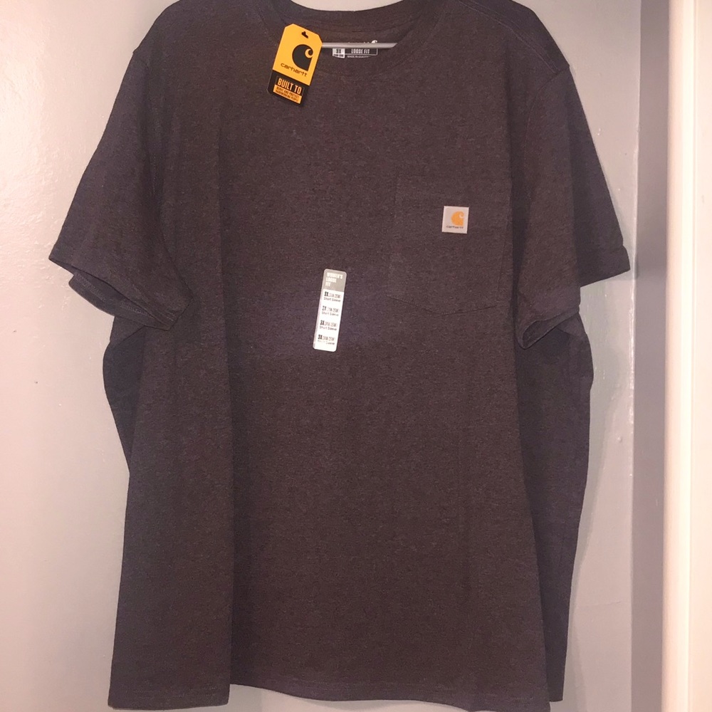 Carhartt Women's Loose Fit Heavyweight Short Sleeve Pocket T-Shirt